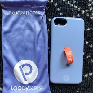 Periwinkle iPhone 6-7-8 loopy case